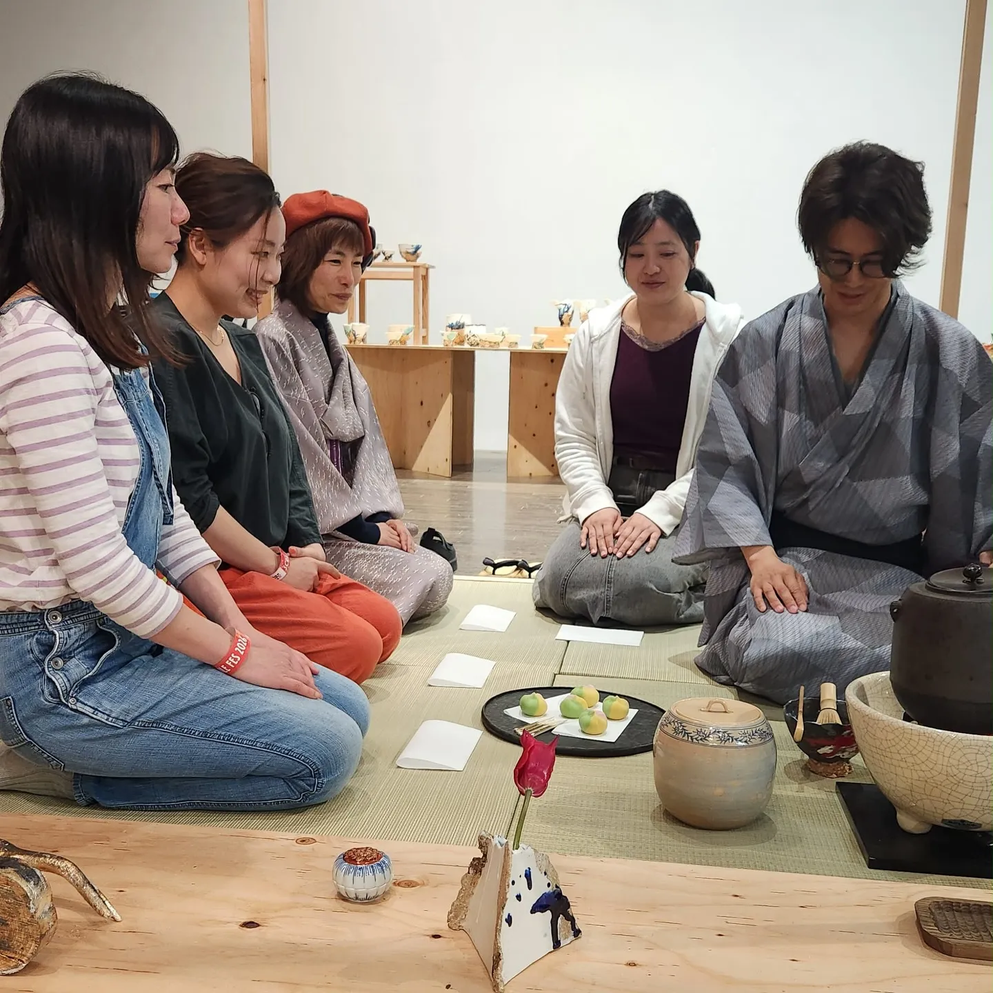 Tea room at Scramble Fes